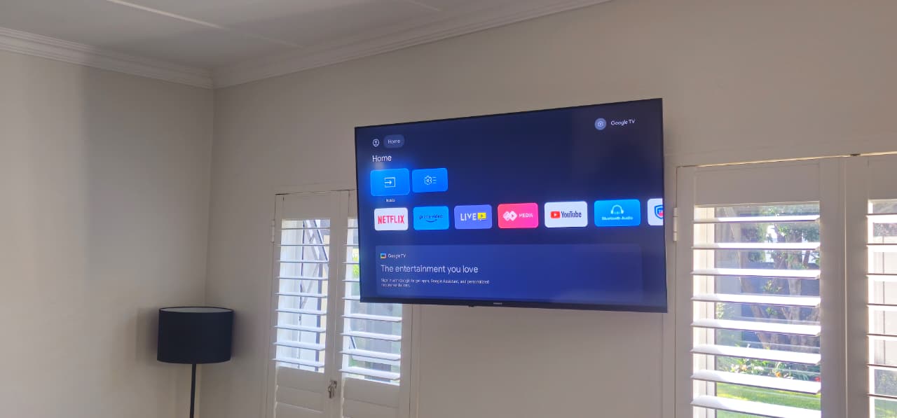 TV mounting installation – photo 7